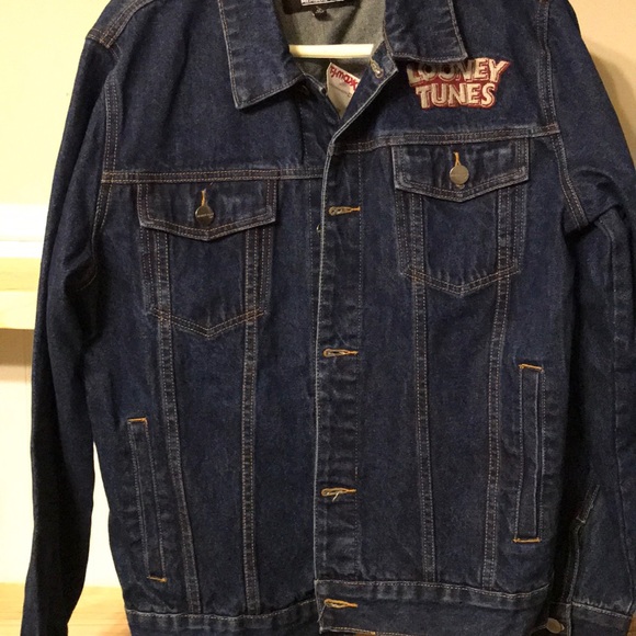 Members Only Denim Looney Tunes Jacket NWT - Picture 8 of 8